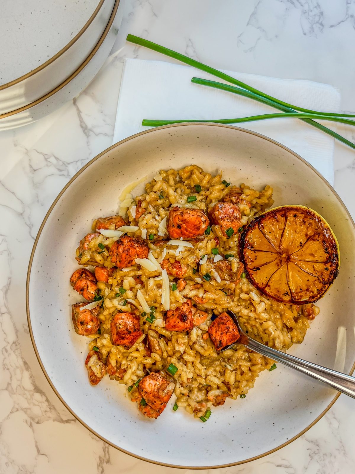 Salmon Lemon Risotto-image